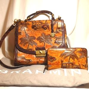 Brahmin Purse and wallet set